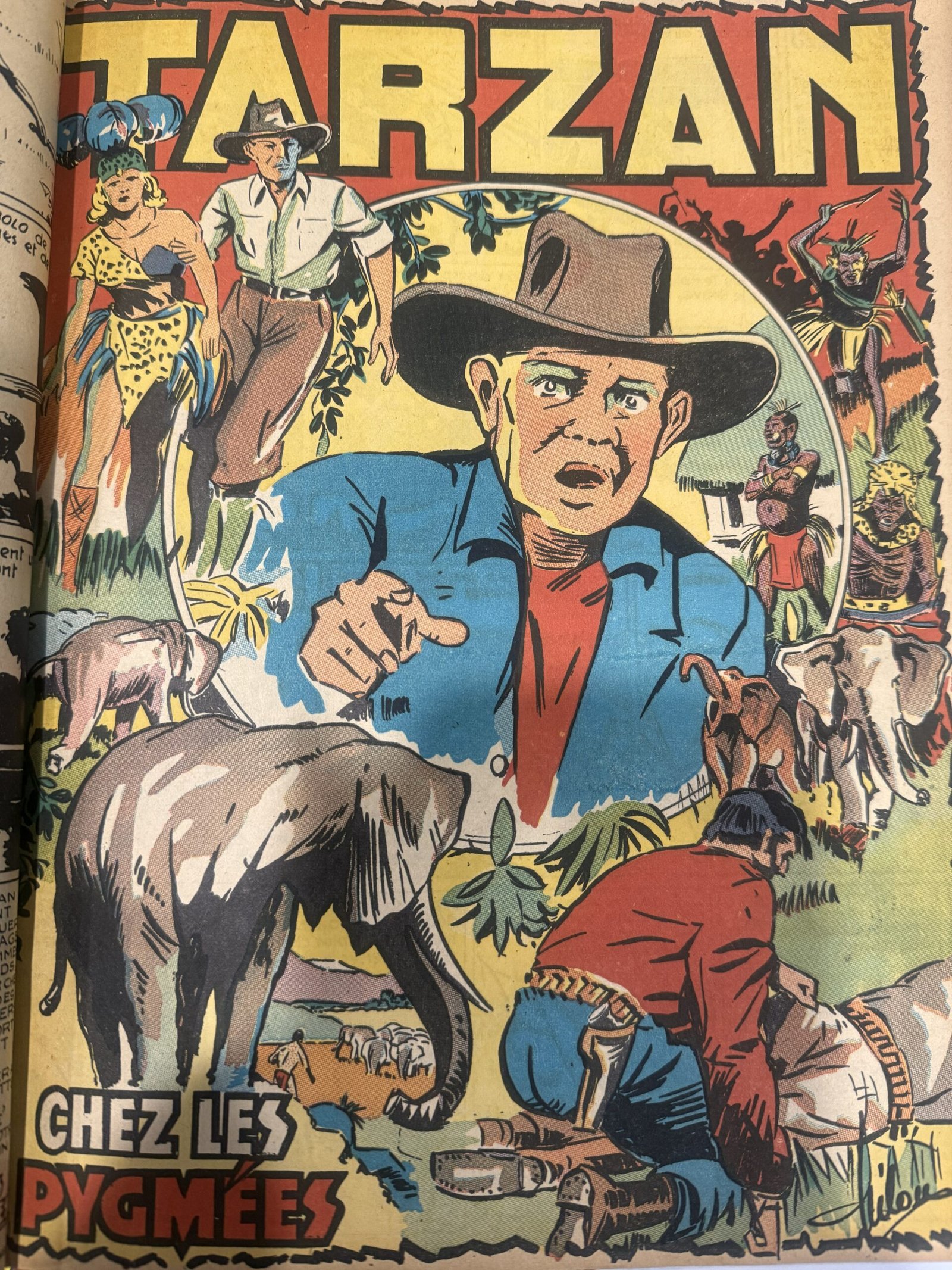 Tarzan chez les pygmées de Edgar Rice Burroughs 